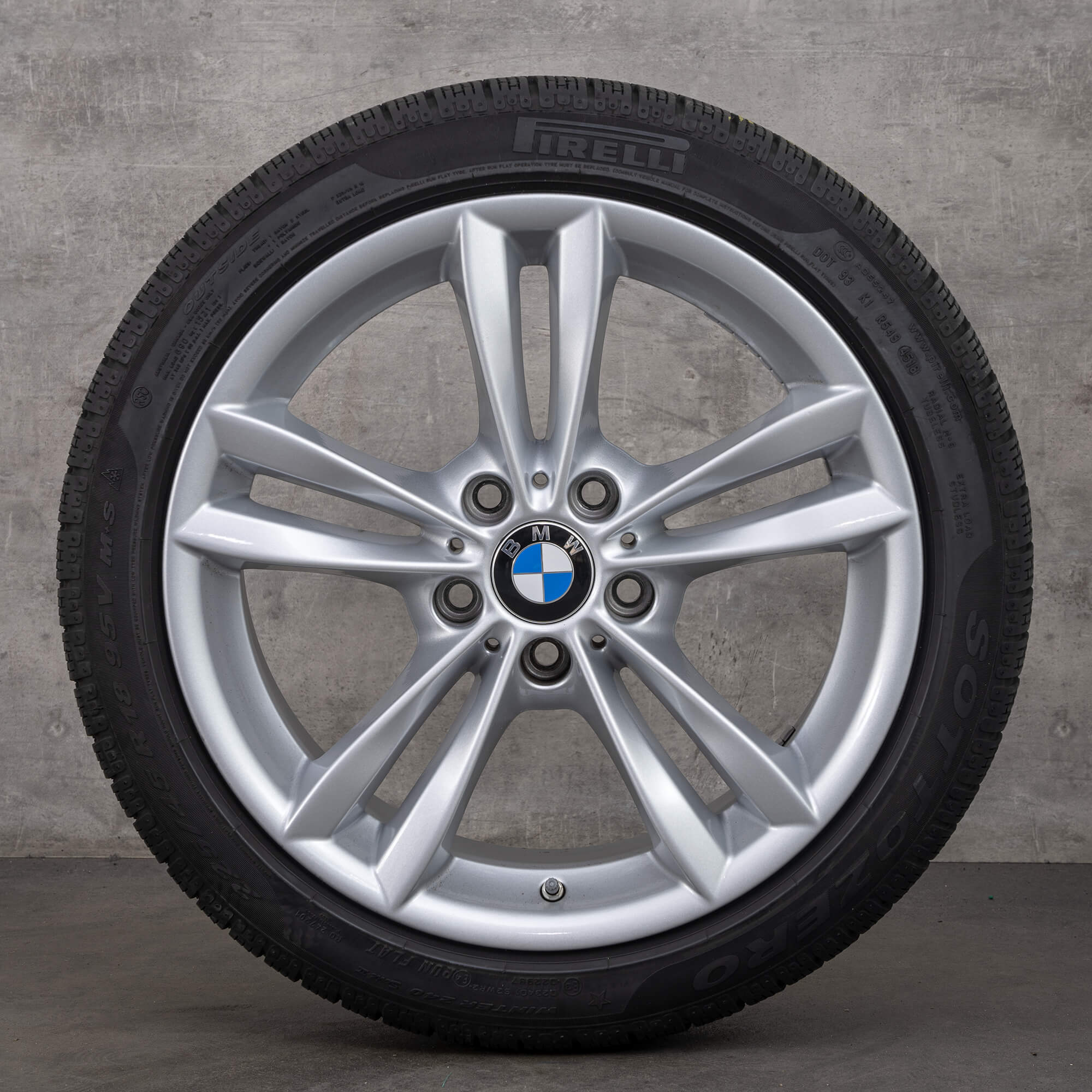 BMW 18 inch rims 3 series F30 F31 4 F32 F33 658 winter tires wheels 6866306