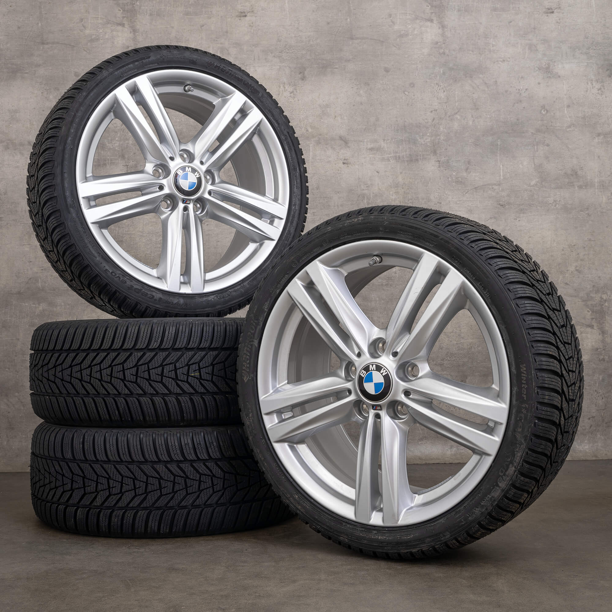 Neumáticos de invierno originales BMW Serie 1 F20 F21 2 F22 F23 18 pulgadas 386