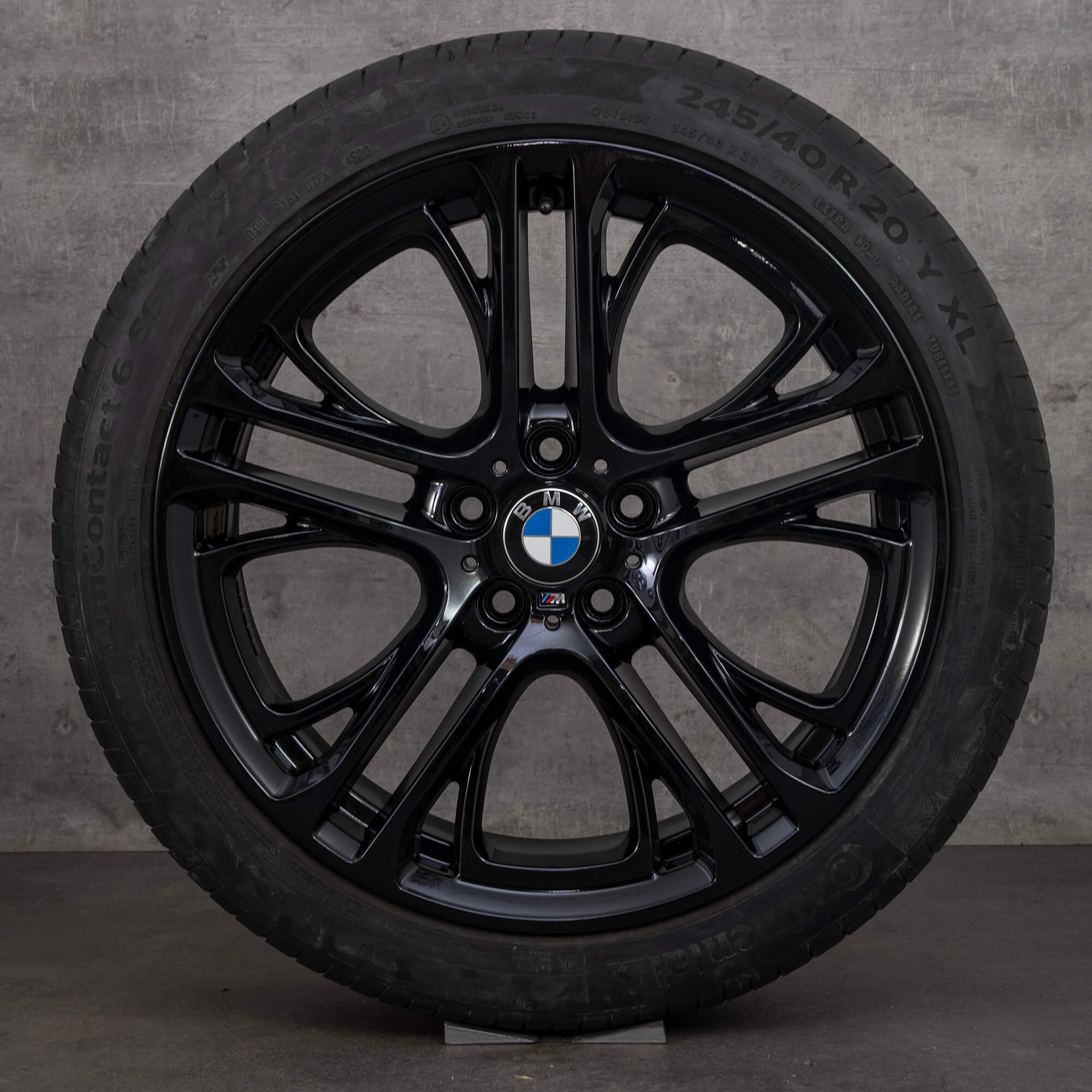 BMW X3 F25 X4 F26 sommarhjul 20 tums fälgar styling M310 6787582 6787583 6 mm