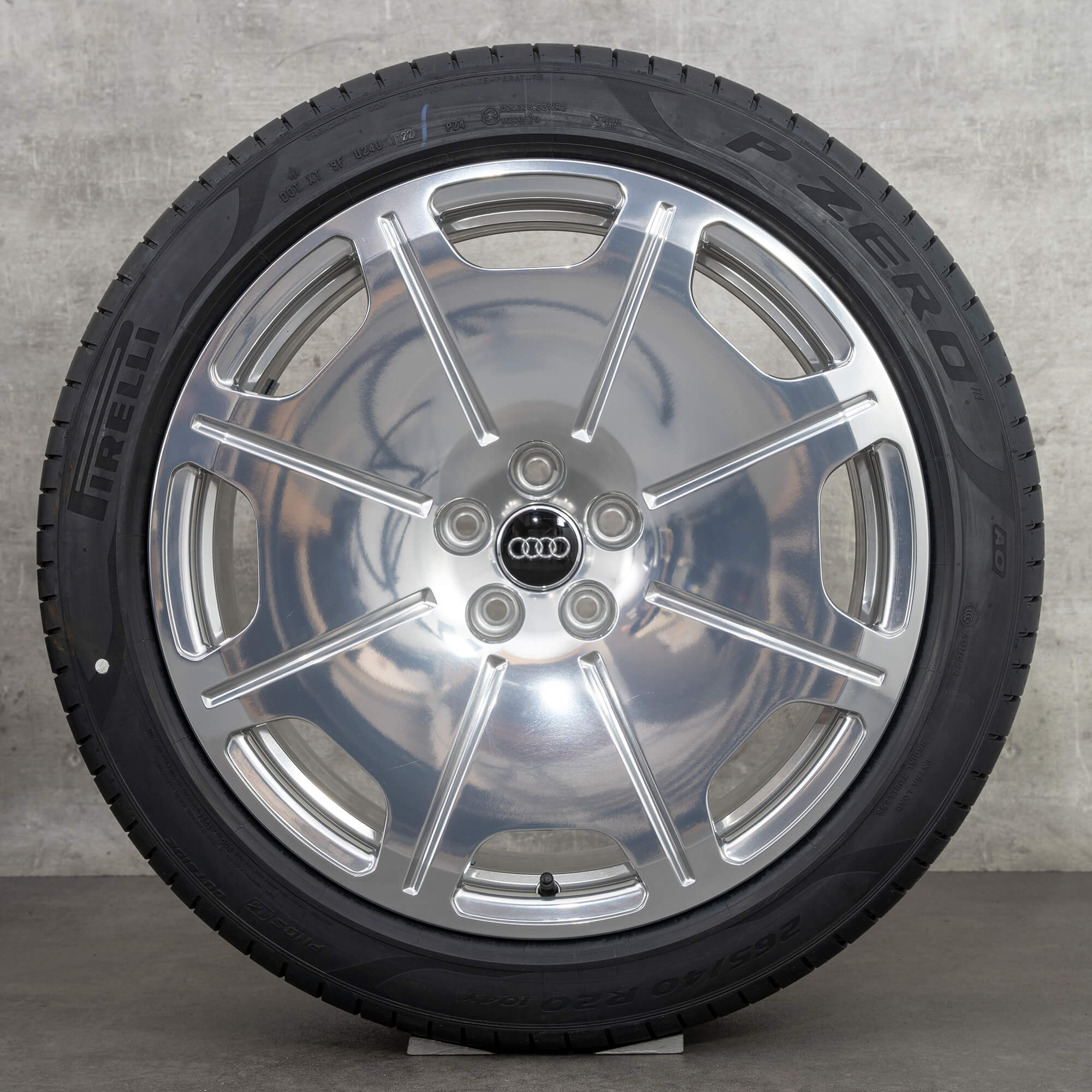 Audi 20 inch rims A8 S8 4N alloy rims summer tires summer wheels NEW