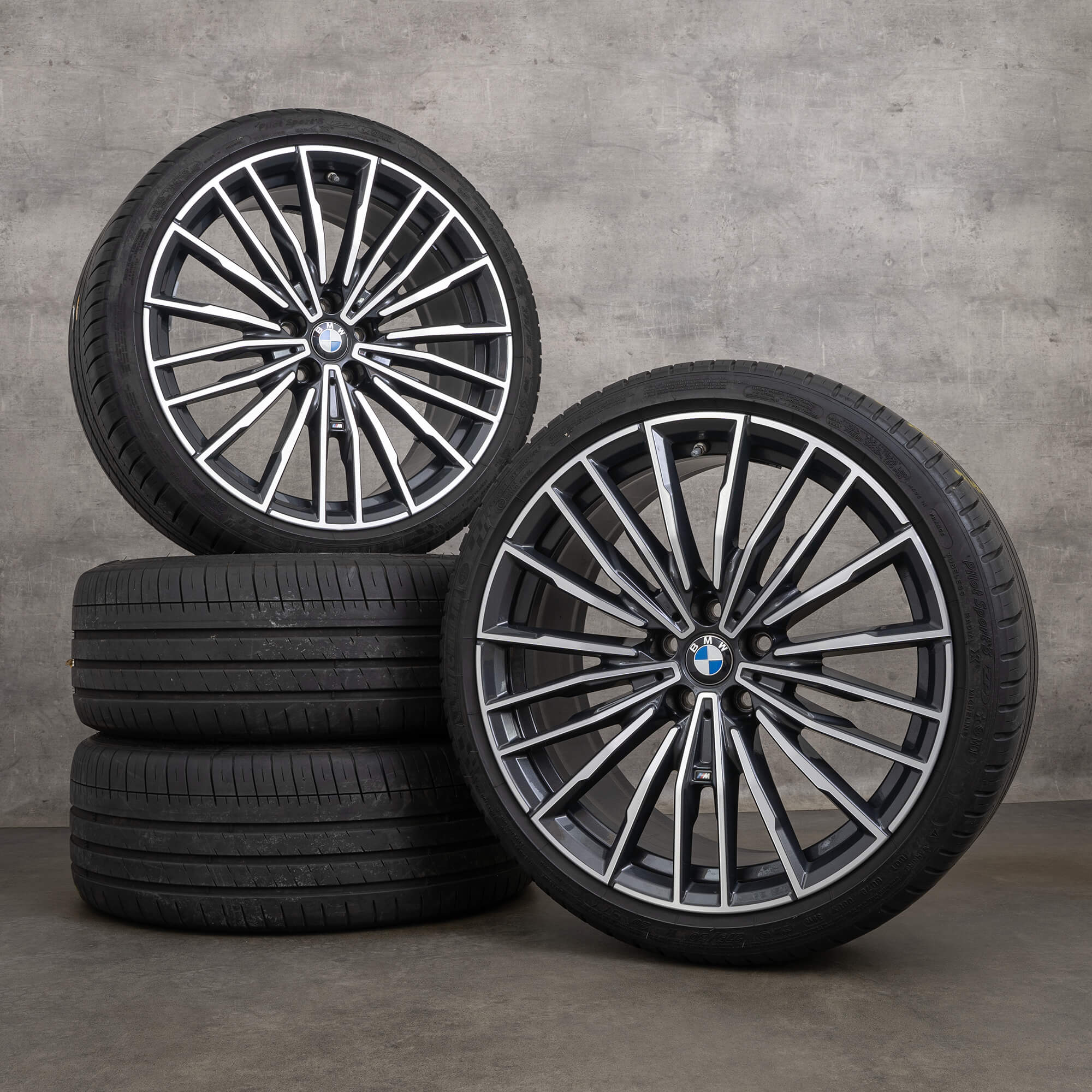 BMW Série 8 G14 G15 G16 jantes été 20 pouces pneus 729 M aluminium
