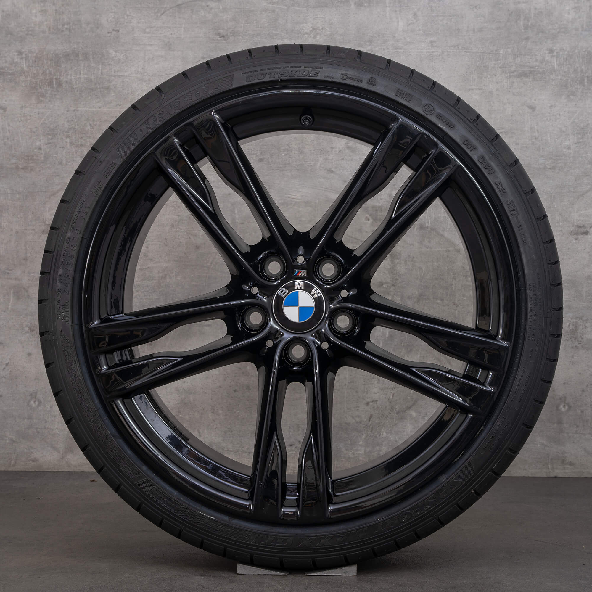 BMW série 5 F10 F11 6 F12 F13 jantes pneus de verão 20 polegadas Styling 373 M
