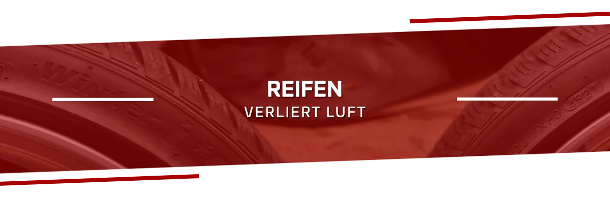 Reifen verliert langsam Luft: Was tun?