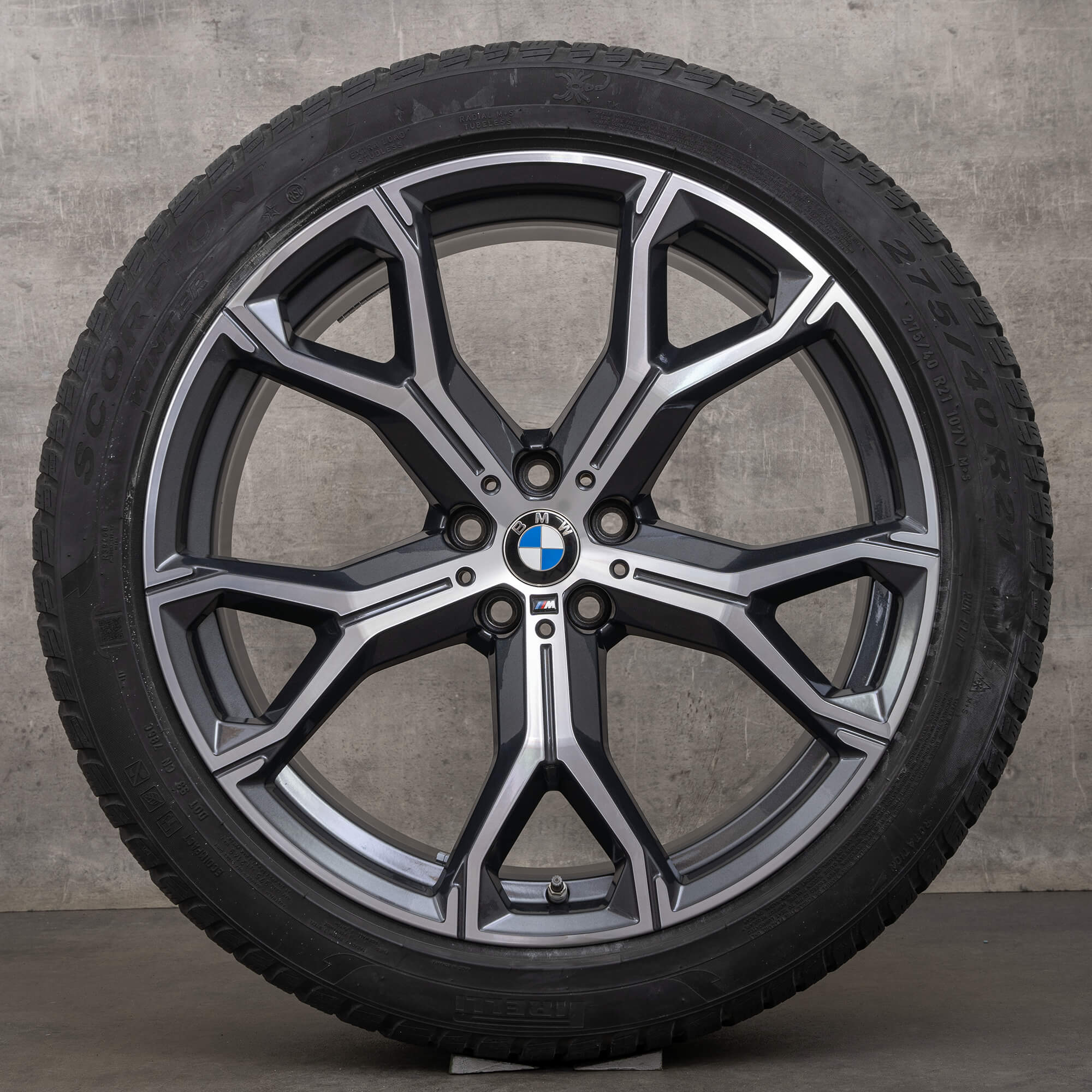 BMW X5 G05 X6 G06 ruote invernali cerchi da 21 pollici pneumatici 8071998