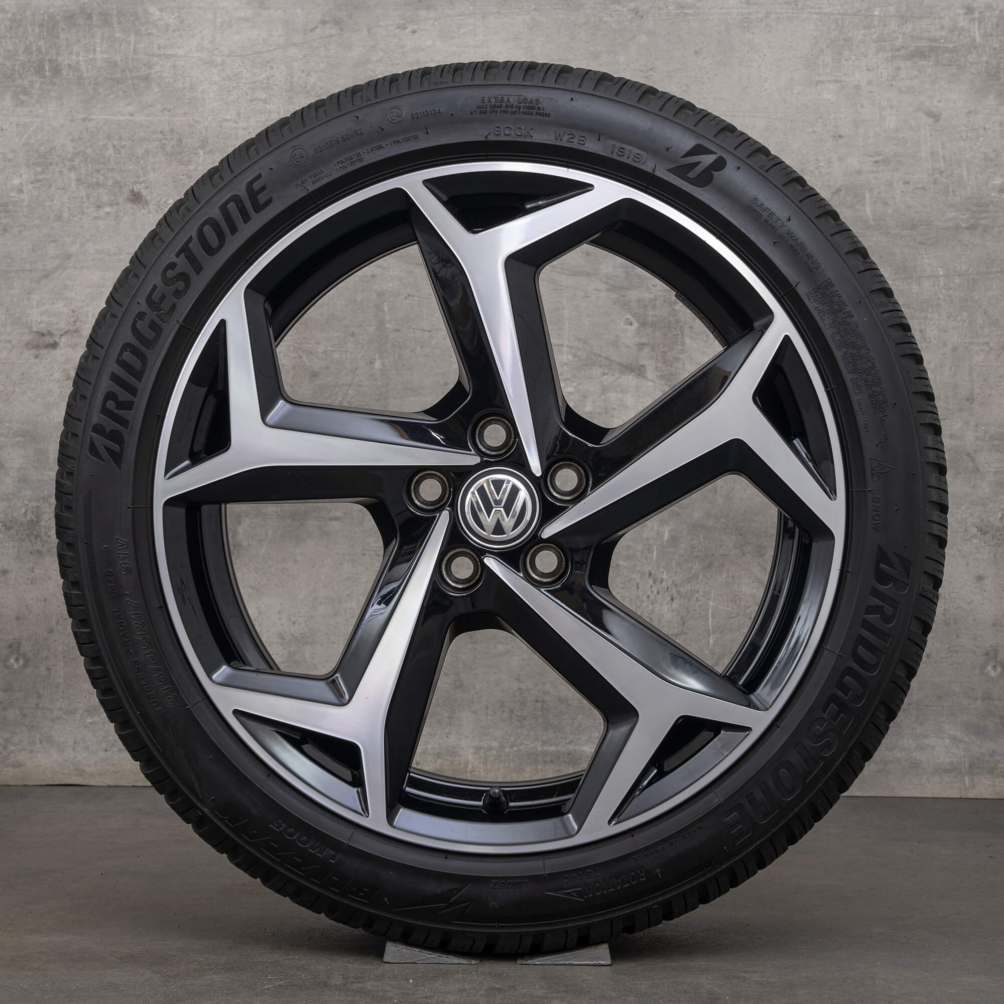 VW Polo 6 IV 2G AW winter wheels 17 inch rims tires Bonneville