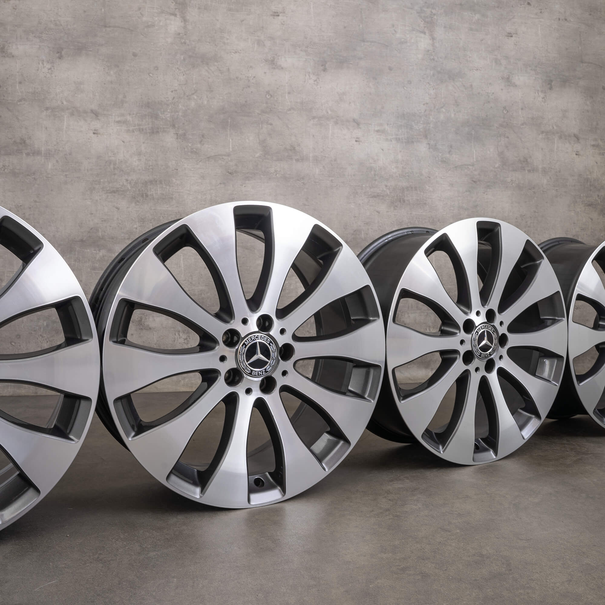 OEM Mercedes Benz GLC X253 C253 E-Class X213 19 inch rims